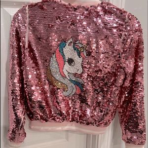 Girl interactive bomber jacket size 9-10Y